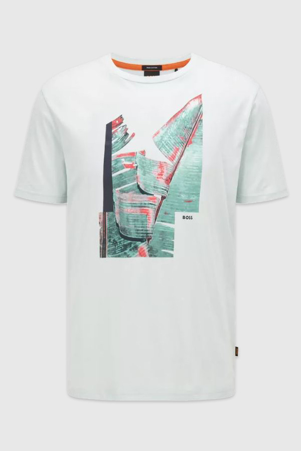 T-SHIRT BOSS - 101 WHITE